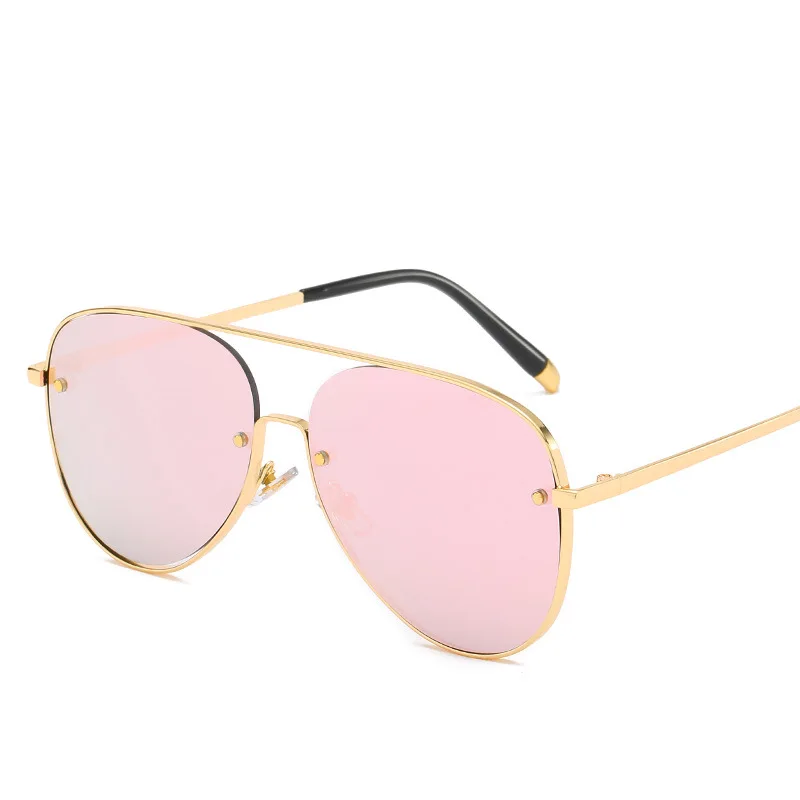 

2020 wholesale cheap Luxury Fashion Trendy Designer oversized round pilot aviation sunglasses for men