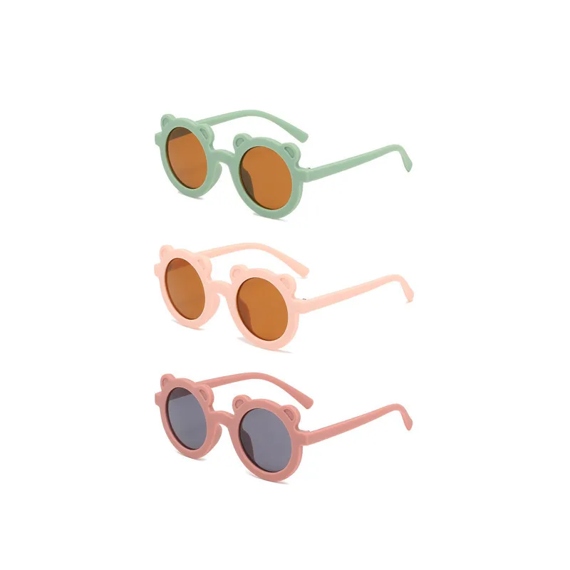 

Children's Sunglasses Cute Summer Round Frame Small Sunglasses Children's Glasses New Version Fashion Kids Sunglasses