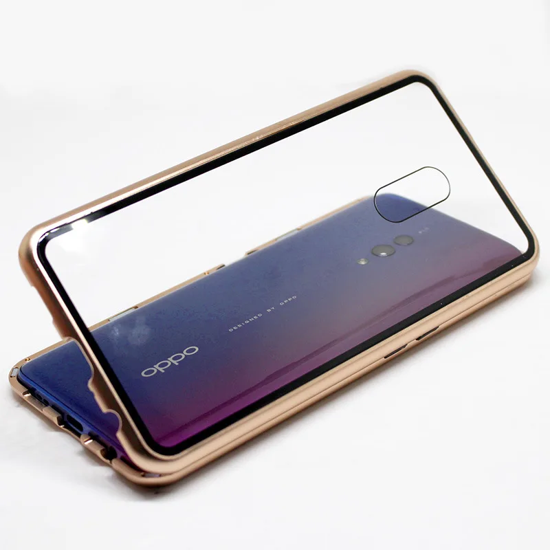 

2020 Waterproof Magnet Protective cases For Oppo Realme 5 Pro x 360 degree protective magnetic Case Cover Capa Coque