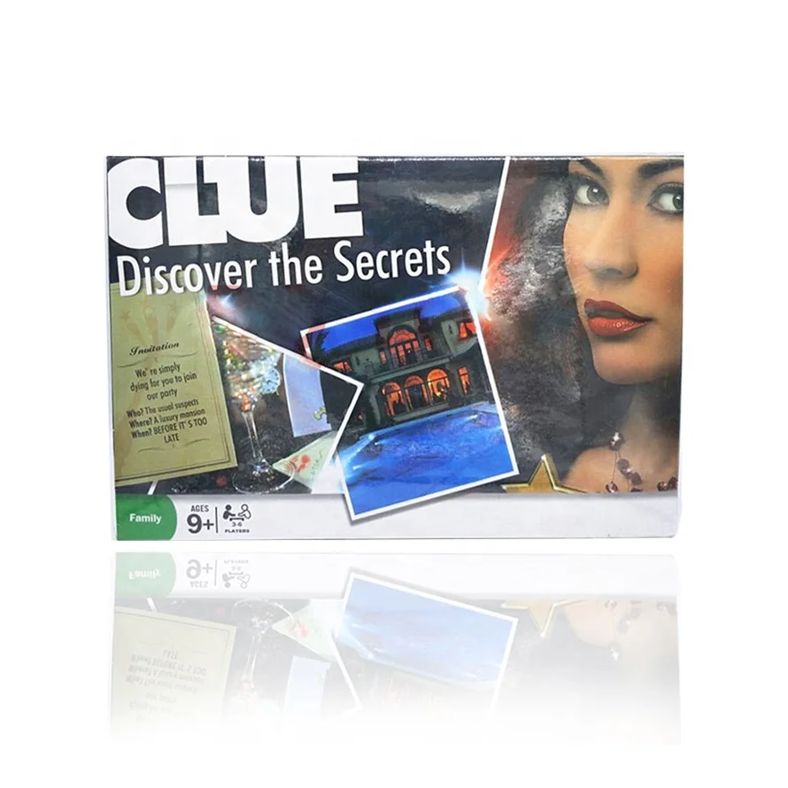 

Deluxe detective mystery multiplayer board game English the classic board game