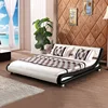 new Indian furniture bedroom bed sleeping double flat bed die cutting machine nordic bed
