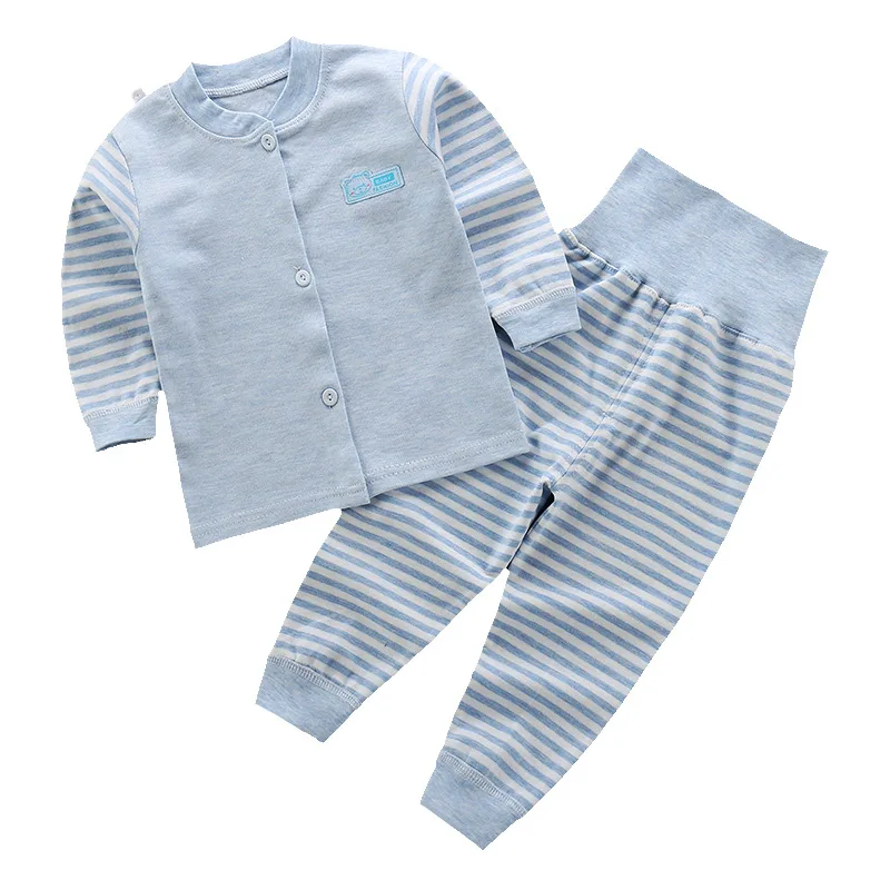 

High waist belly protection pants pure cotton baby belly protection pants underwear autumn clothes