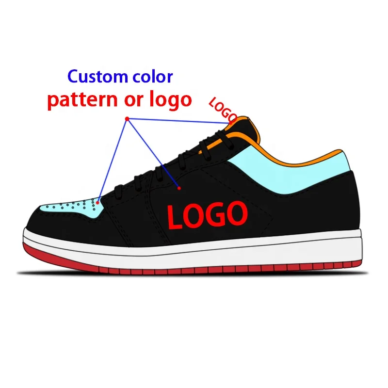 

Anti-Slip safety sport brand skateboarding shoes custom logo OEM Acceptable sneakers