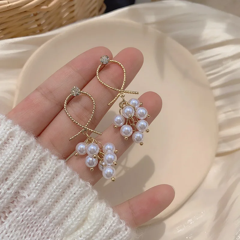 

Wholesale Mixed Hot 925 Sterling Silver Korea 2023 Retro Tassel Long Earrings Jewelry For Women