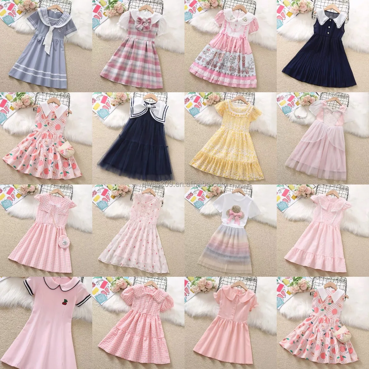 

Made in China wholesale summer thin children's skirts