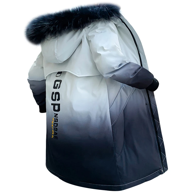 

OEM Customized Warm Padded Puffer Jacket Overcoat Cotton Clothing Winter Thick Long Coat, Customized color