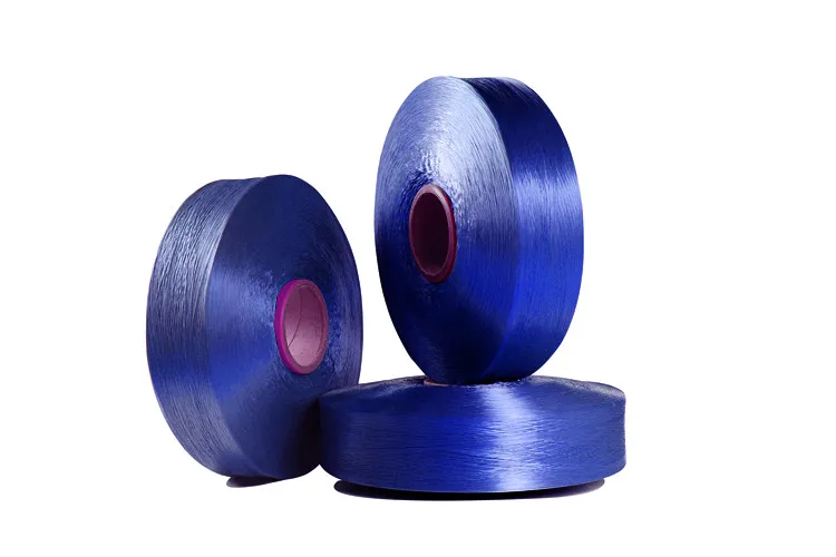 
China supplier high quality recycle yarn dope dyed fdy pp webbing yarn bright FDY multifilament yarn 