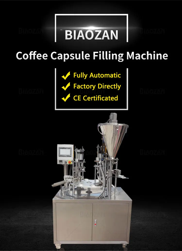 Automatic Nespresso Capsule Filling Machine