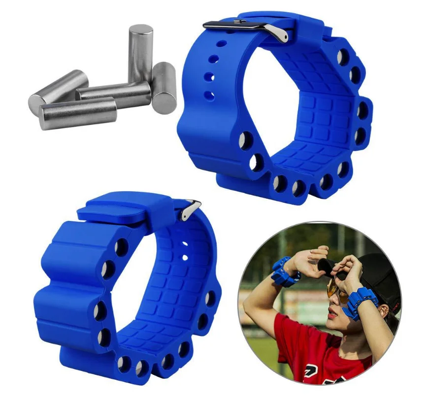 

custom logo adjustable strengthen custom wristbands ankle weights for exercise, Blue, grey,pink or as your wanted