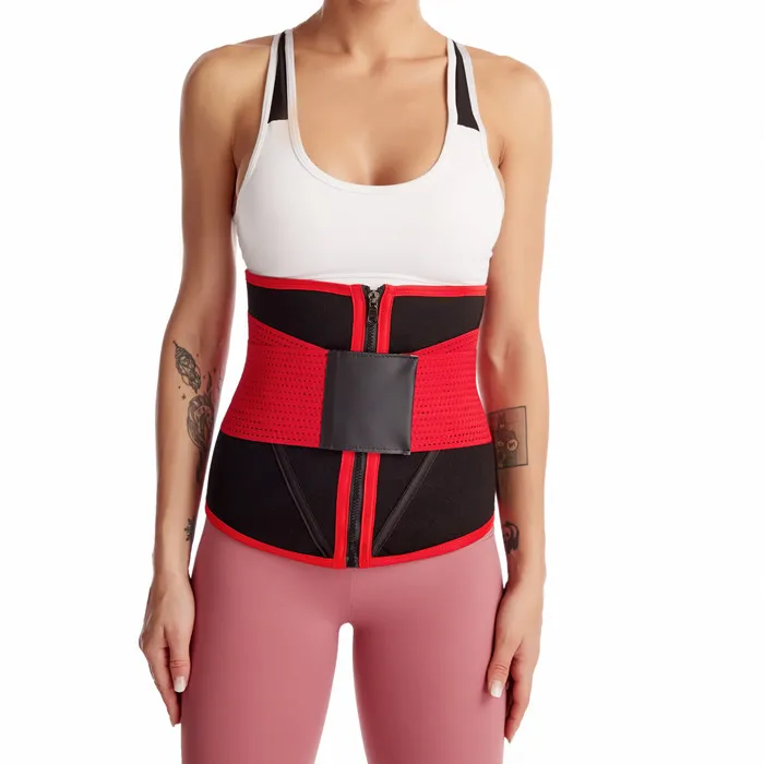 

Custom Back Support Brace Waist Trainer waist belt waist trainer yoga pants, Black, yellow, red, orange