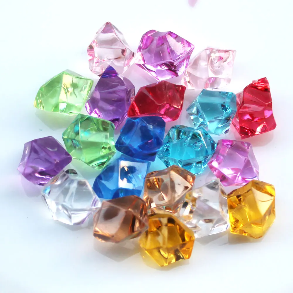 Hot Sale Color Acrylic Gem Stone Vase Acrylic Fillers Beads
