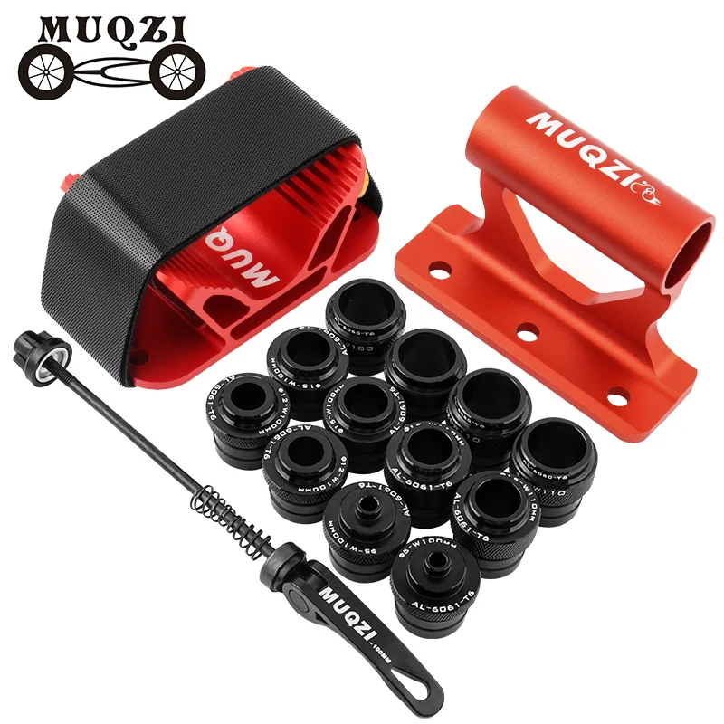 

MUQZI Snow Road Bike Carrier Car Top Roof Rack Aluminum Alloy Quick Release Bicycle Fork Mount Car Roof Rack