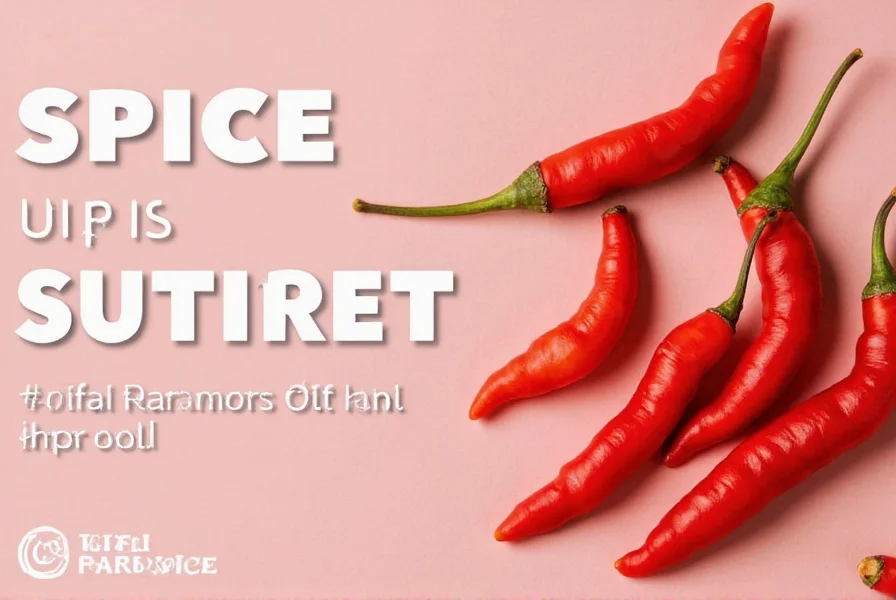 Pack of sun-dried Thai chili peppers