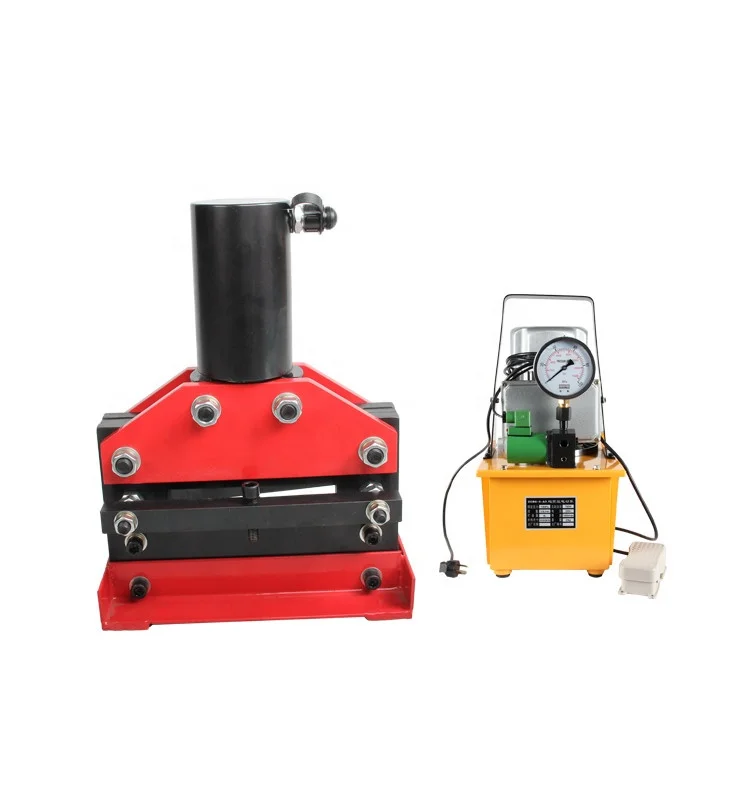  20ton Hydraulic Bus Bar Cutting Tool with Max. Width of 200mm CWC-200 \n1 