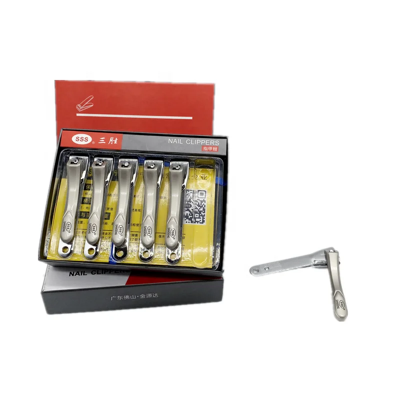 

664B New design nail clippers manufacturing factory wholesale nail clippers set carbon steel nail clippers, Three kinds of color