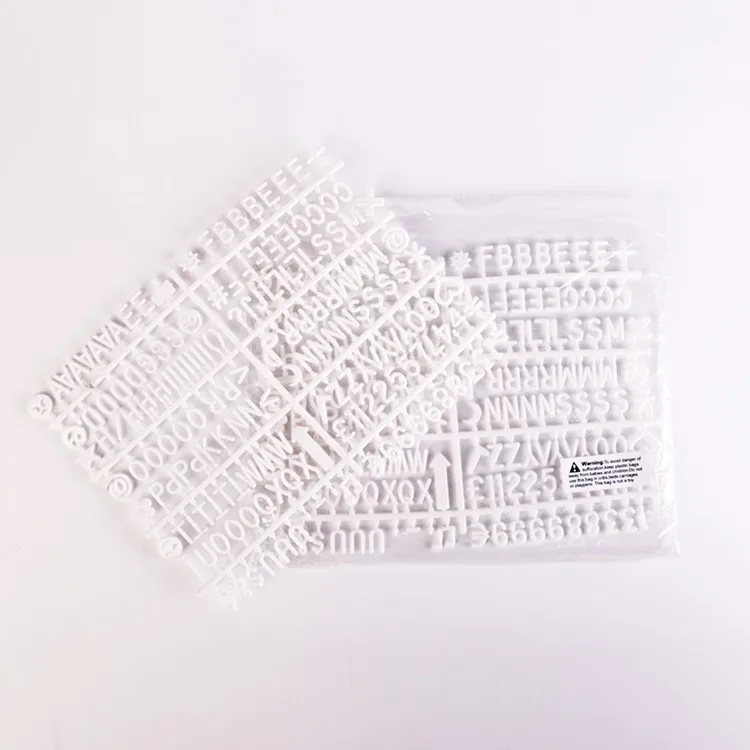 Wholesale Colorful 3/4 Inch Plastic Letters For Felt Letter Board As ...