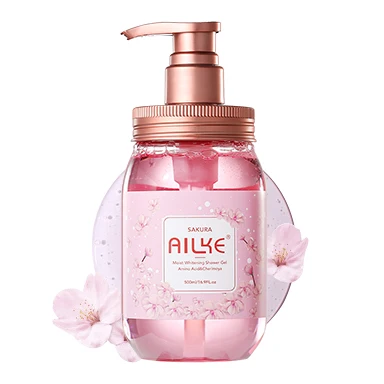 

Custom Logo Sakura Cherry Blossom Elf Perfume Fragrance Body Washing Shower Gel for Women