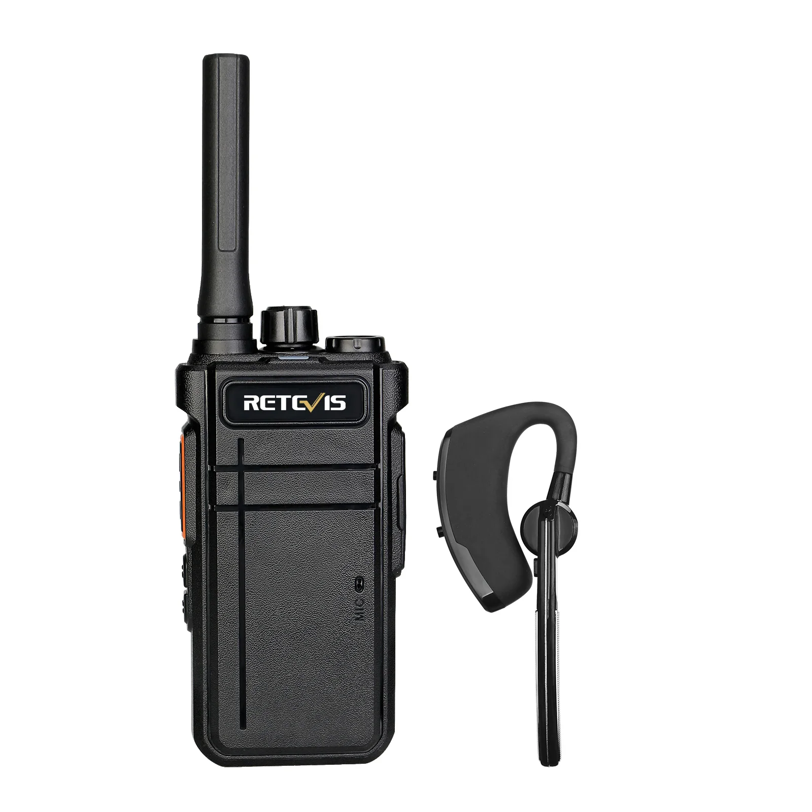 

Blue-tooth walkie talkie headset set FRS license free wireless two way radio walkie talkie earpiece blue-tooth function