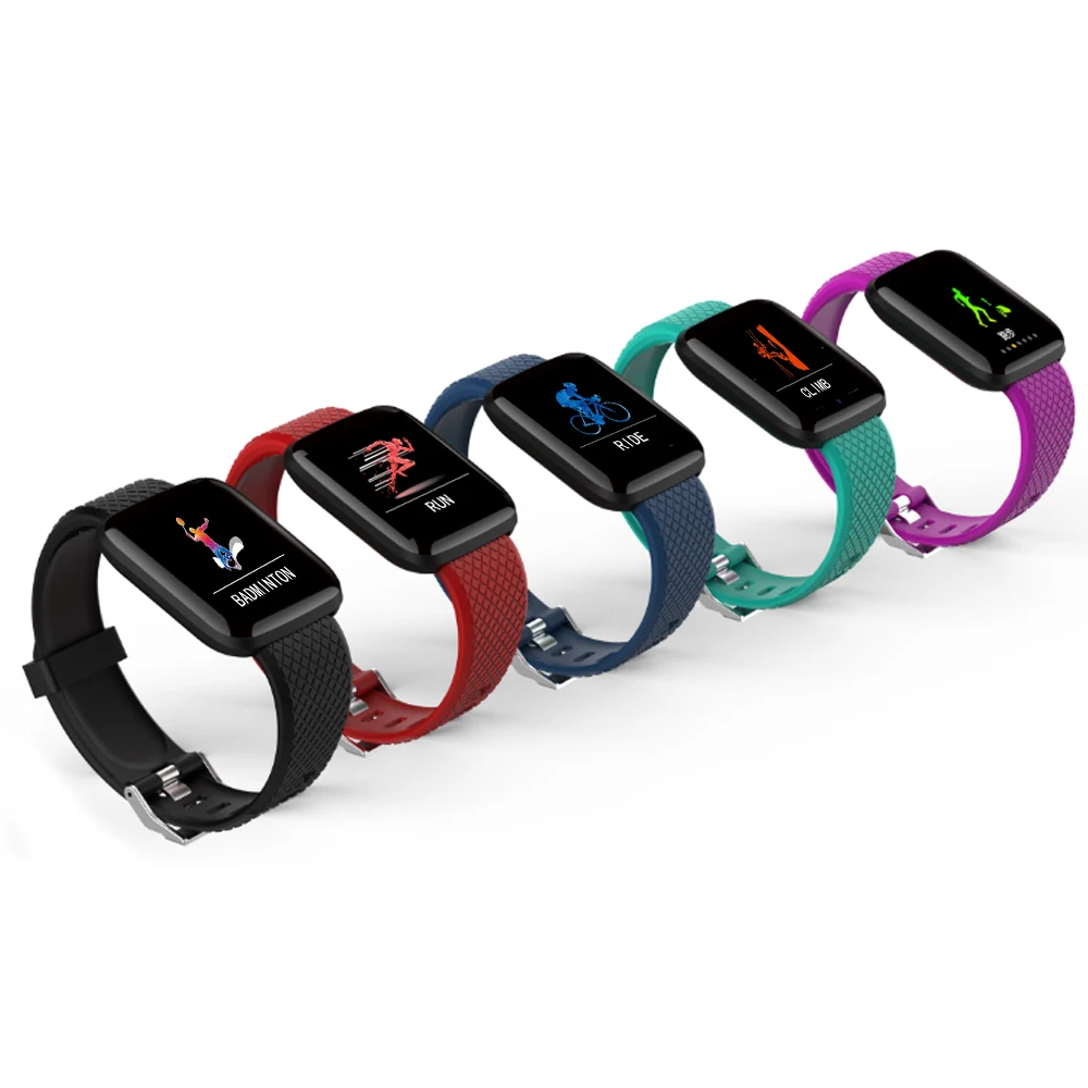 Popular smart bracelet ID116 plus Color screen with exercise mode sports bracelet