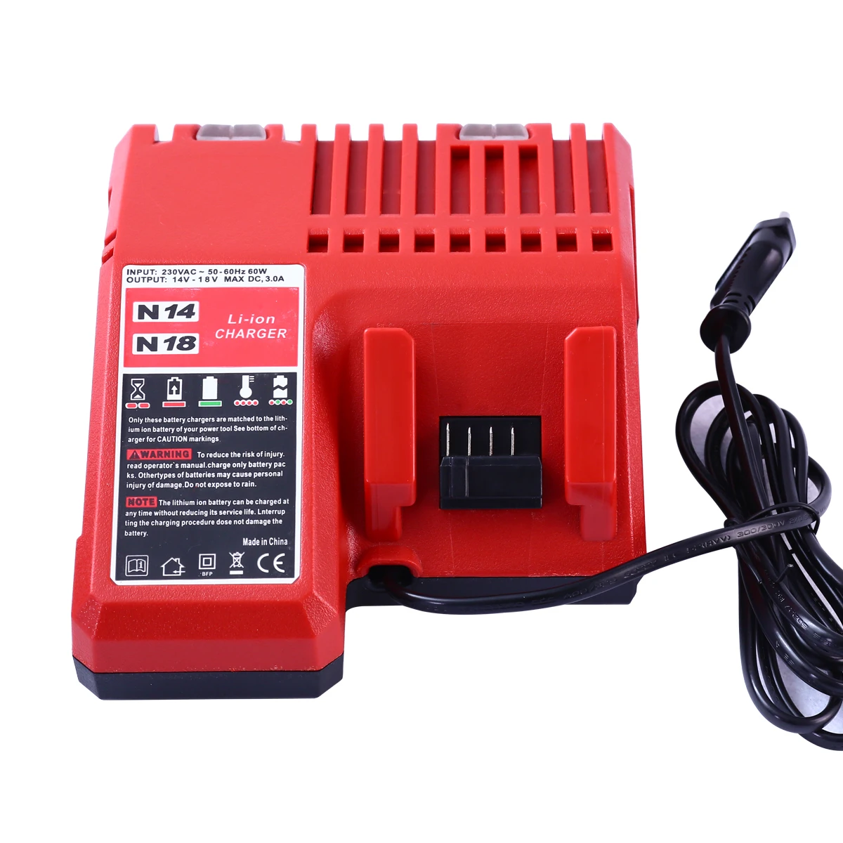 

RHY for milwaukees M18 18v battery charger adapter for cordless drill power tool