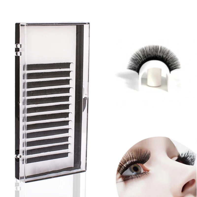 

Private Label Individual Hand Made Faux Mink Lashes Eyelash Extension Tray With Custom Nice Design Marble Box Lash Supplies