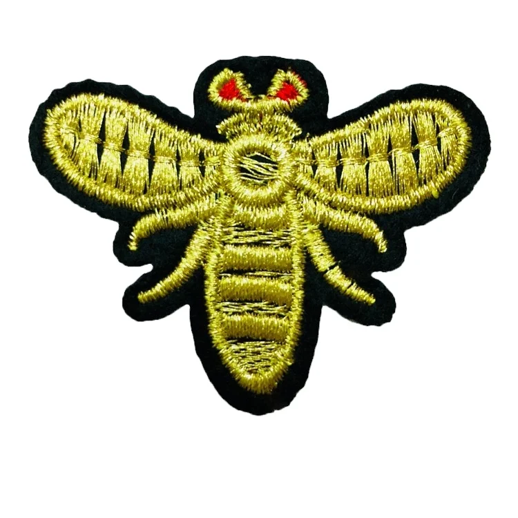 

Dung beetle computer embroidery little bee cloth embroidery label spot clothing accessories BADGE PATCH