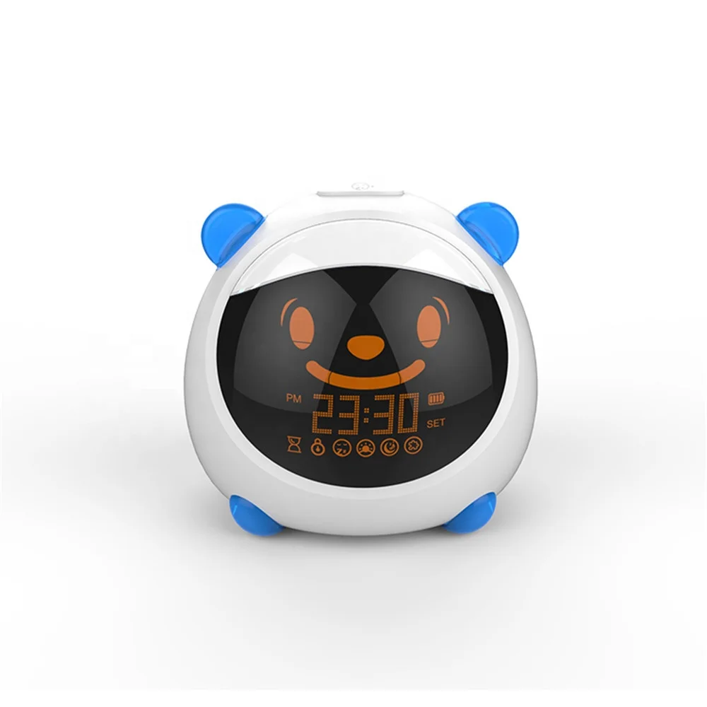 

Hot Sale Digital Wake Up Baby Gro-Clock Child Sleep Coach Alarm Clock With 7 Light Colors And 5 Light Brightness, Customized color