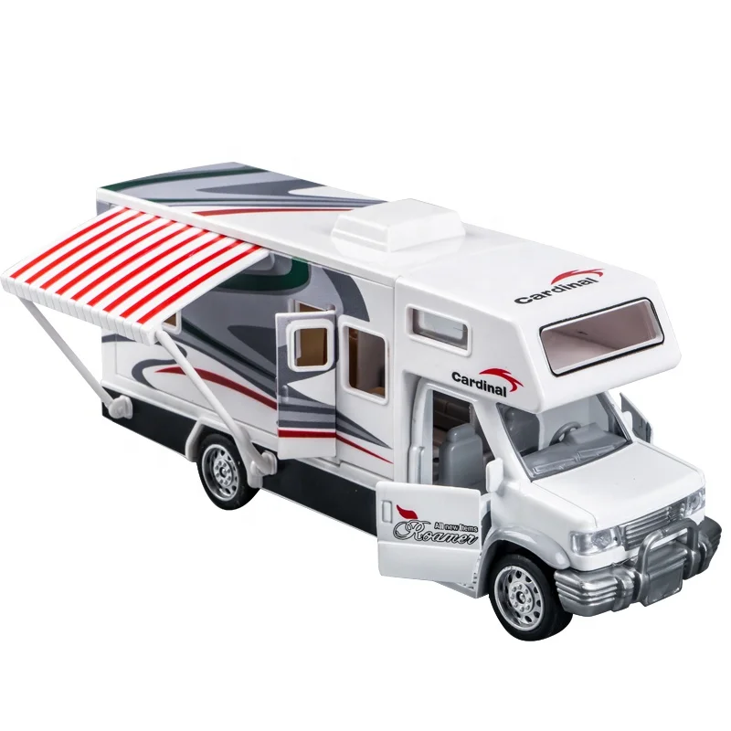 

Scale Tourist caravan Diecast Car Model Vehicle Model For Collection And Gift Alloy metal Car toys for kids