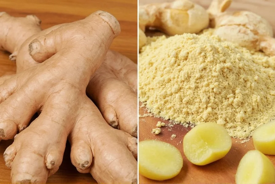Fresh to Powdered Ginger Conversion: Ratios & Methods