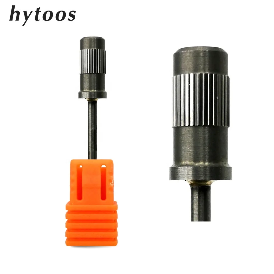 

HYTOOS Tungsten Carbide Sanding Bands Mandrel 3/32" Electric Nail Drill Accessories Nail Tools