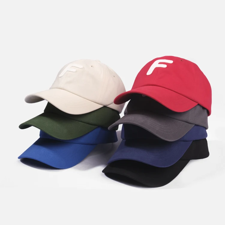 

Wholesale Mens Womens Cotton Blank Plain Applique Gorras Fitted Custom Embroidery Logo Baseball Dad Caps Hats