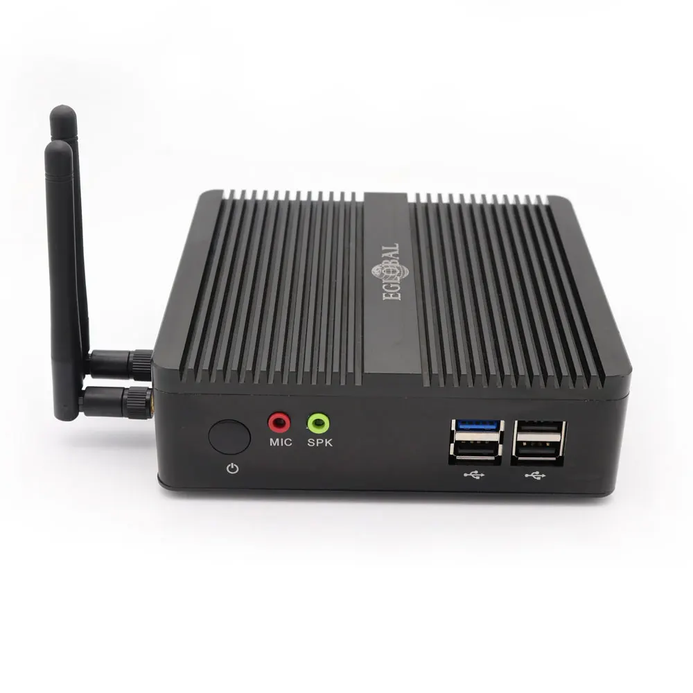 

EGLOBAL Thin Mini Computer Core j1900 Computer Hardware Quad core Fanless Mini Pc for Office School