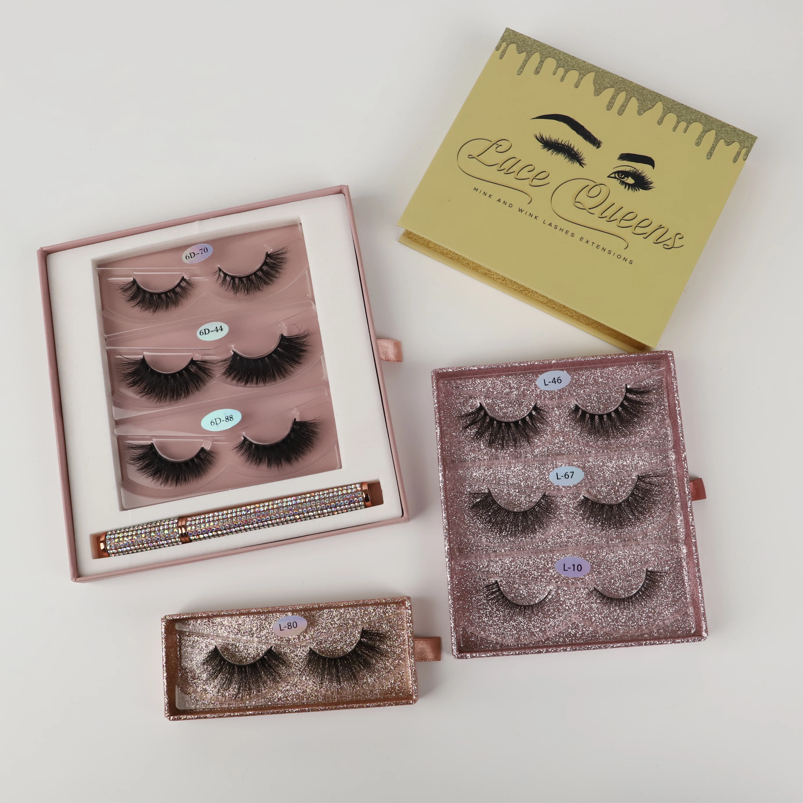 

Wholesale dramatic 25mm lash handmade 25mm fluffy mink eyelashes
