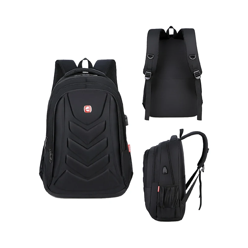 

High Quality Waterproof Travelling Casual Backpack Bag for Laptop, Black