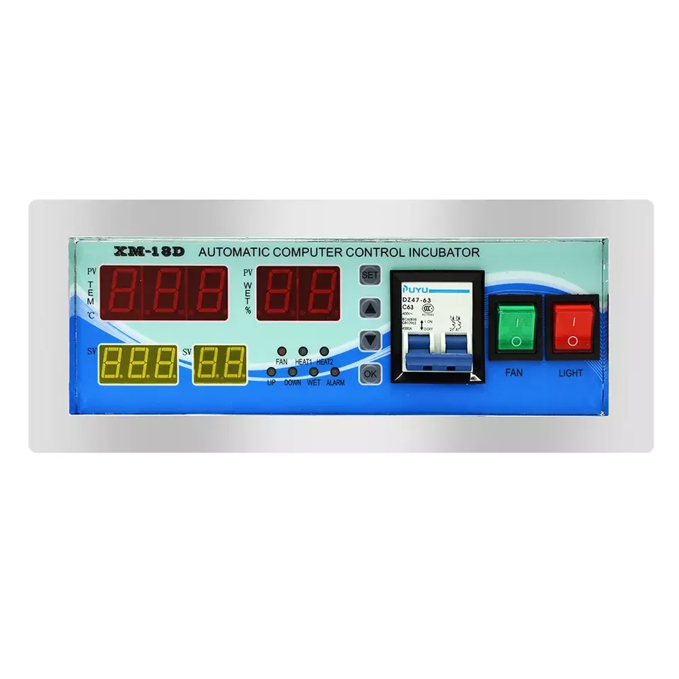 

XM18D Digital Multifunction Controller Temperature Humidity Incubator Automatic Egg Incubator