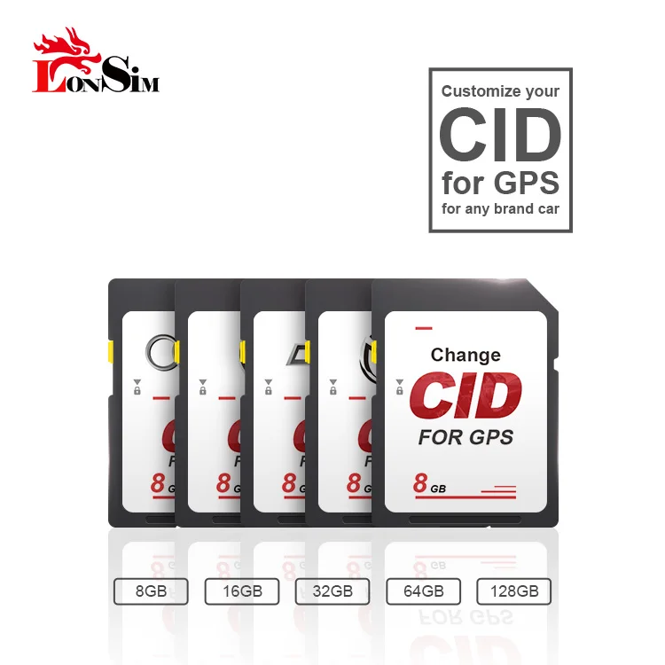 

Free shipping OEM Change CID Black Custom CID SD Card Write/Clone CID 16gb Memory card for Navi GPS, High quality memory card blue black
