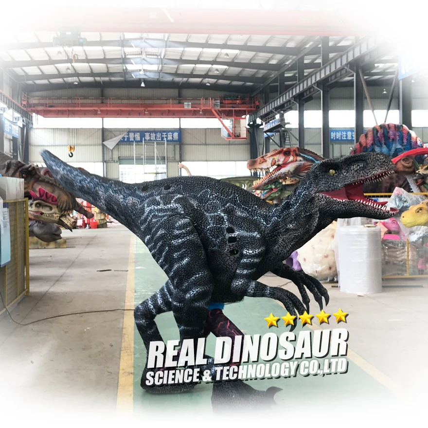 

Robotic Silicone Rubber Dinosaur Costume Velociraptor