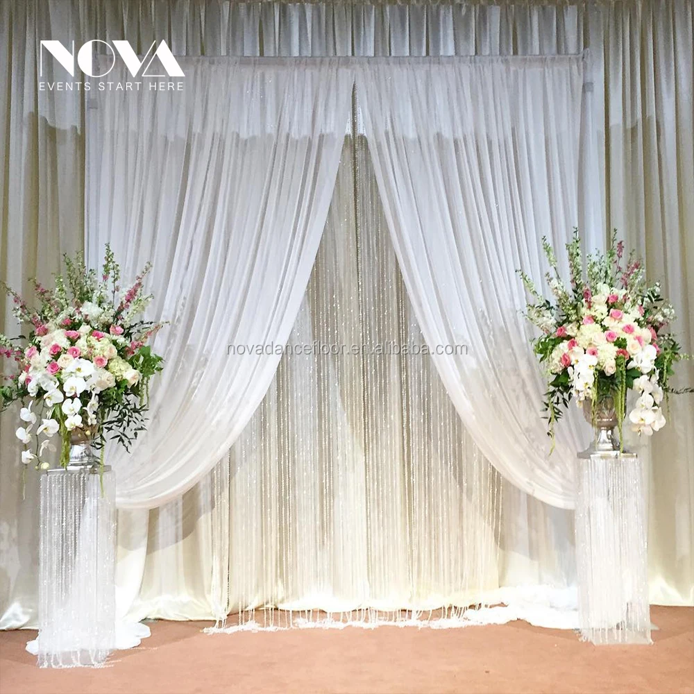 High Quality Upright Pipe And Drape Backdrop Set For Event - Buy Drape ...