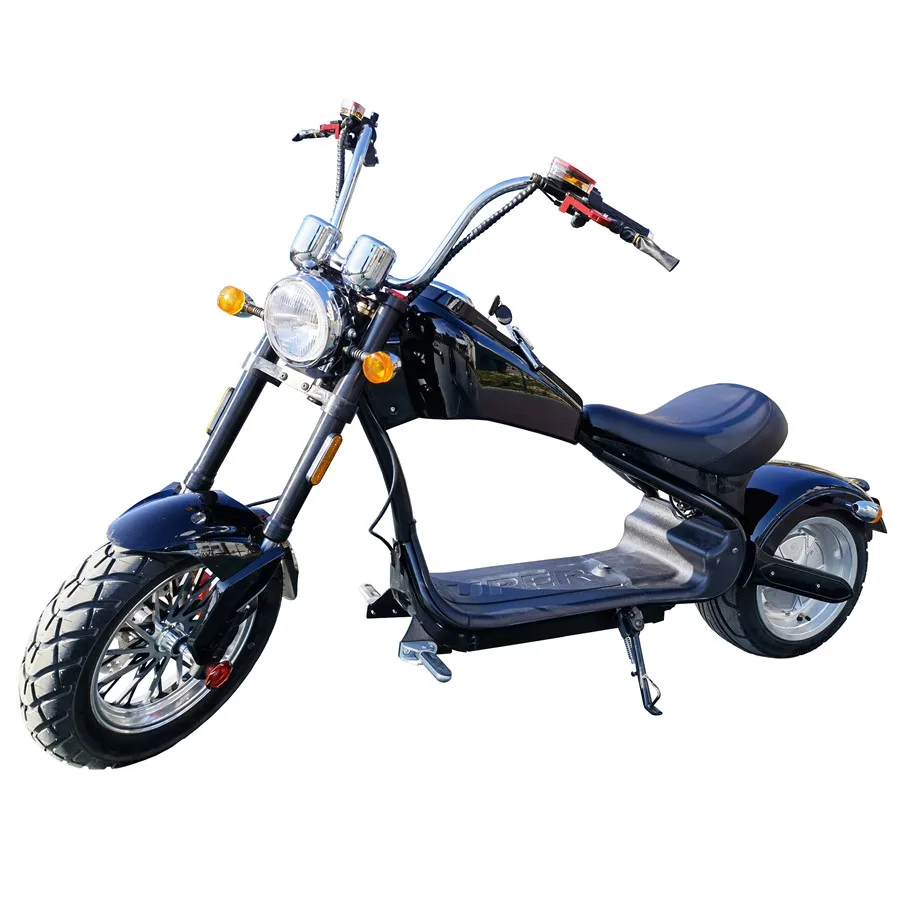 Holland warehouse Europe Stock Rooder mangosteen r804-m8 2000w 20ah 30ah citycoco chopper electric motorcycle, Normal colors all ok