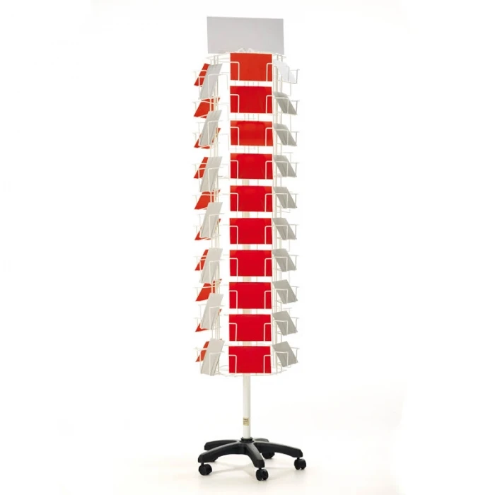 Customized Postcard Display Stands for Retail & Supermarkets