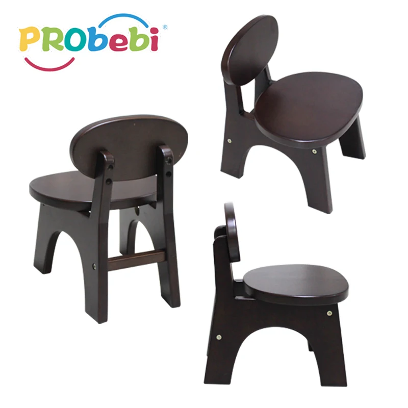 High Quality Children Wooden Baby Chair Child Wood Chair Baby Chairs