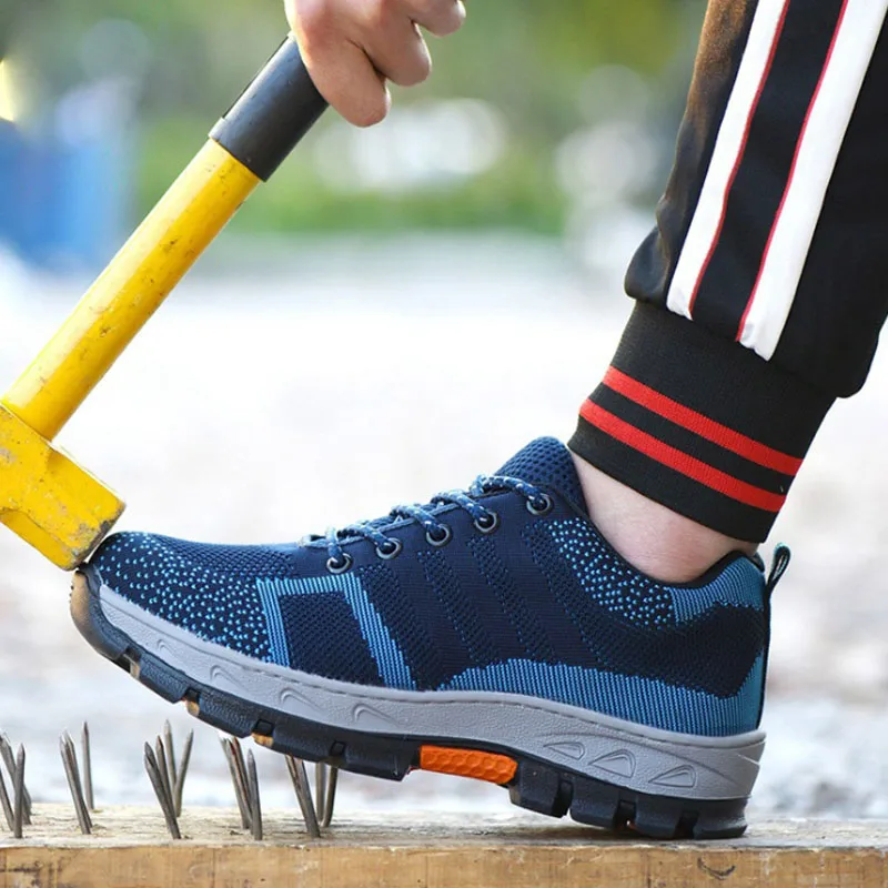 
2020 new zapatos de seguridad safety shoes steel toe cap custom australia size 13 green composite toe work shoes 