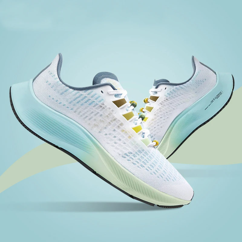 

Breathability and shock absorption summer Pegasus 37 Pegasus moon landing 37 running shoes gradient candy sneakers, Black