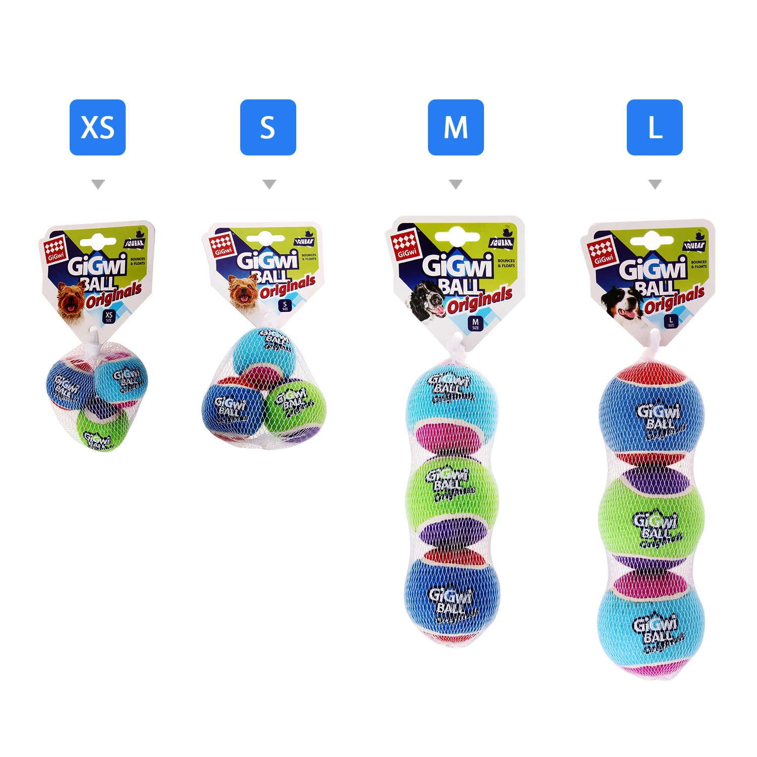 

GiGwi Manufacturer dog ball toys High Quality juguetes para mascotas dog toy chew Non Toxic pet toy M size