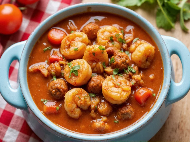 Authentic Cajun Shrimp Sausage Gumbo Recipe & Guide