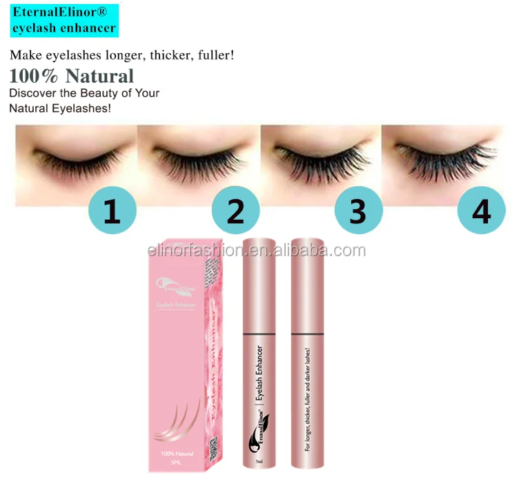 

Most popular very effective organic perfect lash care EYELASH growth liquid, Transparent