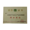 Custom Anti-Counterfeiting Watermark Paper Security Certificate