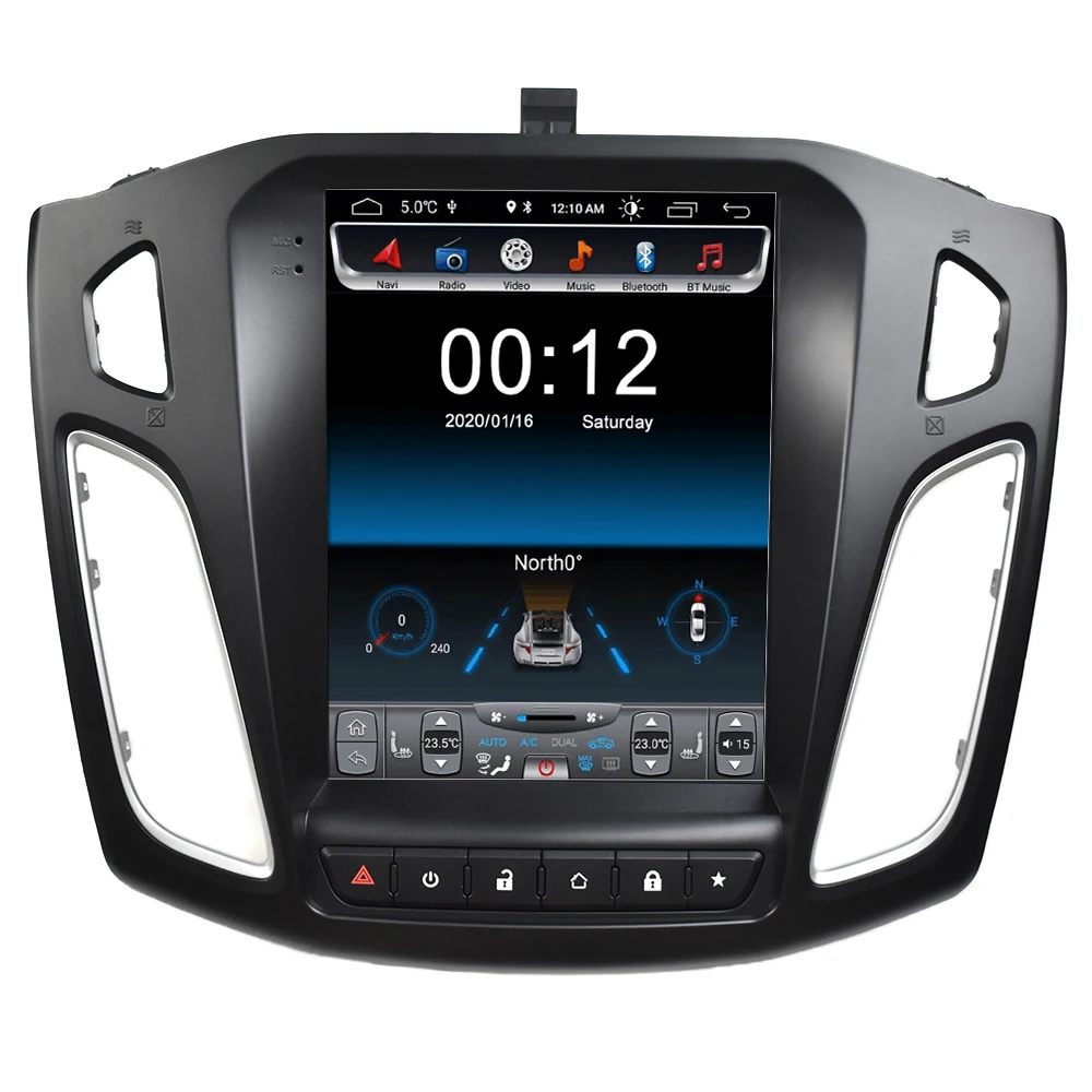 

AOONAV 9.7 inch vertical screen for Ford focus 2012-2018 Tesla style car GPS navigation GPS radio Multimedia stereo player