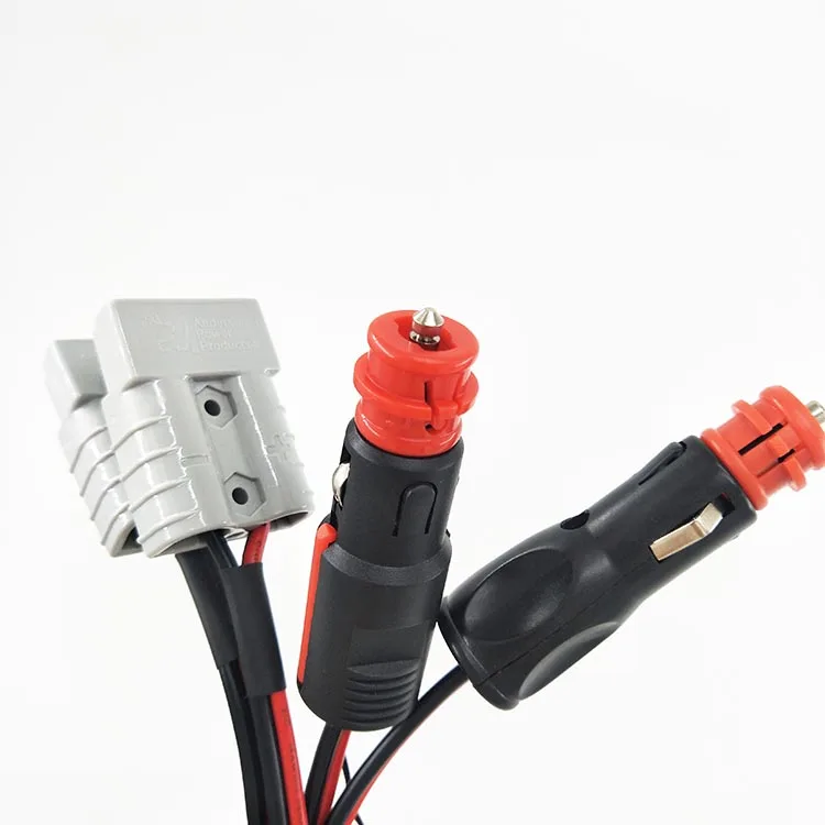 2 Core Car Cigarette Lighter Plug Power Adapter To Andersons Cable