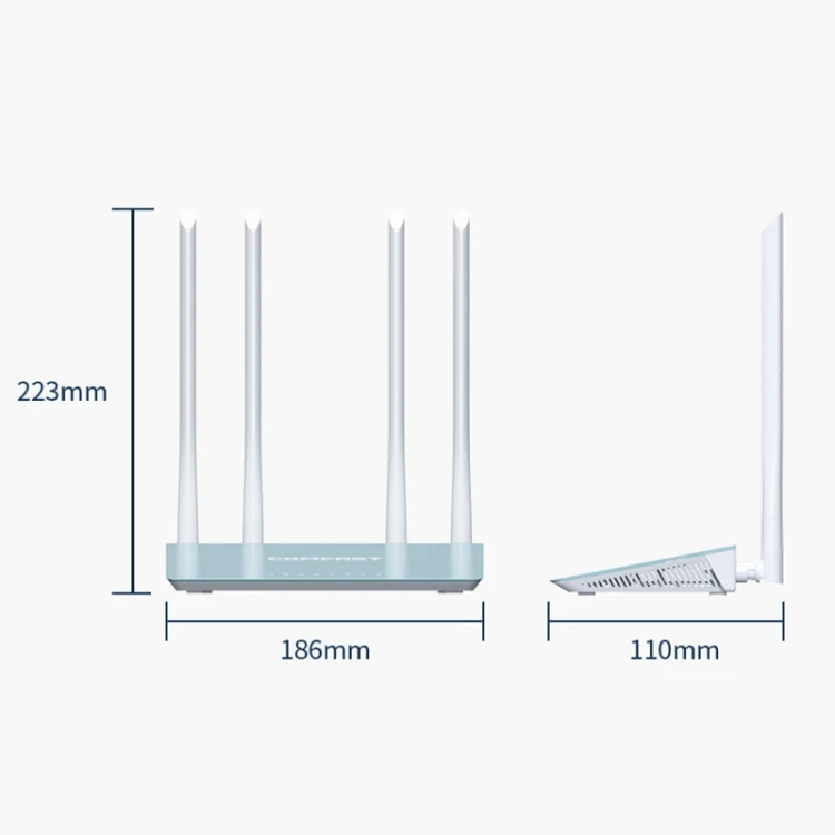 

original COMFAST CF-WR616AC V2 1200Mbps Dual Band Wireless Router